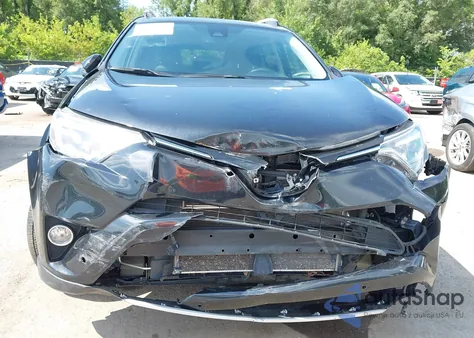 2016 Toyota Rav4 Hybrid Limited из США, поврежденный, VIN JTMDJREV2GD028702